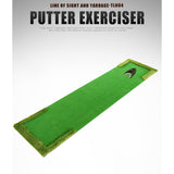 Maxbell Golf Indoor Putting Mat 118inch Length Training Aid for Sports Beginners Men Single Color