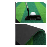 Maxbell Golf Indoor Putting Mat 118inch Length Training Aid for Sports Beginners Men Single Color