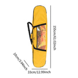Maxbell Snowboard Bag Portable Skate Bag for Air Travel Single Snowboard Ice Skating Yellow