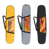 Maxbell Snowboard Bag Portable Skate Bag for Air Travel Single Snowboard Ice Skating Yellow