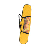 Maxbell Snowboard Bag Portable Skate Bag for Air Travel Single Snowboard Ice Skating Yellow