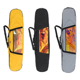 Maxbell Snowboard Bag Portable Skate Bag for Air Travel Single Snowboard Ice Skating Yellow