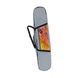 Maxbell Snowboard Bag Portable Skate Bag for Air Travel Single Snowboard Ice Skating Gray