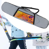 Maxbell Snowboard Bag Portable Skate Bag for Air Travel Single Snowboard Ice Skating Gray