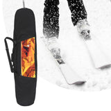 Maxbell Snowboard Bag Portable Skate Bag for Air Travel Single Snowboard Ice Skating Black