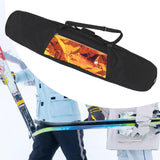 Maxbell Snowboard Bag Portable Skate Bag for Air Travel Single Snowboard Ice Skating Black