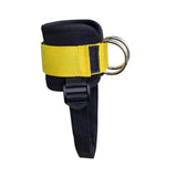 Ankle Strap for Cable Machine for Cable Machine Leg Strap for Curls Home Gym Yellow