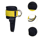 Ankle Strap for Cable Machine for Cable Machine Leg Strap for Curls Home Gym Yellow