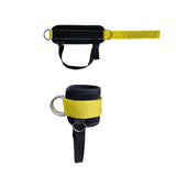 Ankle Strap for Cable Machine for Cable Machine Leg Strap for Curls Home Gym Yellow