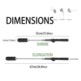 Maxbell Telescopic Golf Swing Trainer Telescopic Warm up Stick for Tempo Flexibility