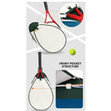 Kids Tennis Bag Adjustable Strap Pickleball Bag Sports Badminton Racquet Bag