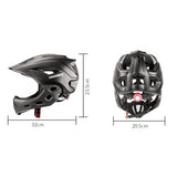 Maxbell Kids Bike Helmet Portable Full Face Helmet for Skateboarding Cycling Scooter