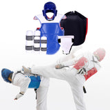 5x Taekwondo Protective Gear Padded Full Protection for Sanda MMA Kickboxing S