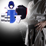 5x Taekwondo Protective Gear Padded Full Protection for Sanda MMA Kickboxing S