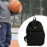 Basketball Backpack Sports Accessories Storage Bag for Swim Football Outdoor Black