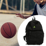 Basketball Backpack Sports Accessories Storage Bag for Swim Football Outdoor Black