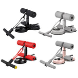 Maxbell Sit up Bar Floor Holder 3 Adjustable Height Situp Bar for Thighs Office Home Black