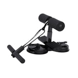 Maxbell Sit up Bar Floor Holder 3 Adjustable Height Situp Bar for Thighs Office Home Black