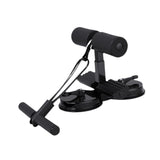 Maxbell Sit up Bar Floor Holder 3 Adjustable Height Situp Bar for Thighs Office Home Black