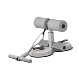 Maxbell Sit up Bar Floor Holder 3 Adjustable Height Situp Bar for Thighs Office Home Grey