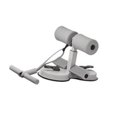 Maxbell Sit up Bar Floor Holder 3 Adjustable Height Situp Bar for Thighs Office Home Grey