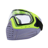 Fencing Mask Professional Fencing Instructor Mask for Cosplay Party Training Green Gray