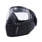 Fencing Mask Professional Fencing Instructor Mask for Cosplay Party Training Black