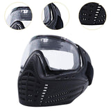 Fencing Mask Professional Fencing Instructor Mask for Cosplay Party Training Black