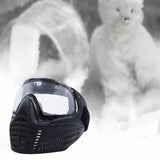 Fencing Mask Professional Fencing Instructor Mask for Cosplay Party Training Black