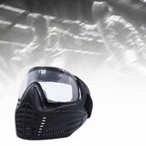 Fencing Mask Professional Fencing Instructor Mask for Cosplay Party Training Black