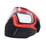 Fencing Mask Professional Fencing Instructor Mask for Cosplay Party Training Red Black