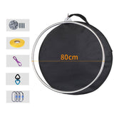 Aerial Hoop Fixed Plate 80 cm Lyra Hoop for Dancing Studio Aerial Acrobatics