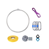 Aerial Hoop Fixed Plate 80 cm Lyra Hoop for Dancing Studio Aerial Acrobatics