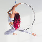 Aerial Hoop Fixed Plate 80 cm Lyra Hoop for Dancing Studio Aerial Acrobatics