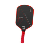 Maxbell Pickleball Paddle Carbon Fiber Surface Practice Polypropylene Honeycomb Core Red