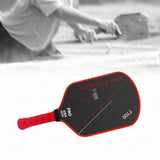 Maxbell Pickleball Paddle Carbon Fiber Surface Practice Polypropylene Honeycomb Core Red