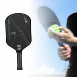 Maxbell Pickleball Paddle Carbon Fiber Surface Practice Polypropylene Honeycomb Core Green