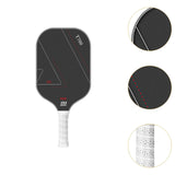 Maxbell Pickleball Paddle Comfortable Grip Carbon Fiber for Training Outdoor Playing Style B