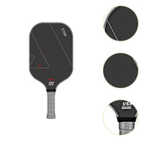Maxbell Pickleball Paddle Comfortable Grip Carbon Fiber for Training Outdoor Playing Style C