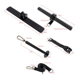 Maxbell Forearm Wrist Roller Train Set Arm Easy Assembly Back Arm Strength Exerciser