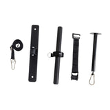 Maxbell Forearm Wrist Roller Train Set Arm Easy Assembly Back Arm Strength Exerciser
