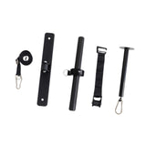 Maxbell Forearm Wrist Roller Train Set Arm Easy Assembly Back Arm Strength Exerciser