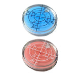 Maxbell Magnet Ball Marker Levelling Bubble Meter for Golfing Outdoor Sports Golfers Blue