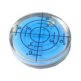 Maxbell Magnet Ball Marker Levelling Bubble Meter for Golfing Outdoor Sports Golfers Blue