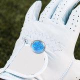 Maxbell Magnet Ball Marker Levelling Bubble Meter for Golfing Outdoor Sports Golfers Blue