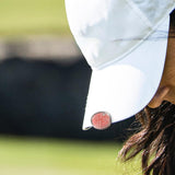 Maxbell Magnet Ball Marker Levelling Bubble Meter for Golfing Outdoor Sports Golfers Pink