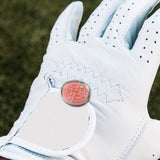 Maxbell Magnet Ball Marker Levelling Bubble Meter for Golfing Outdoor Sports Golfers Pink