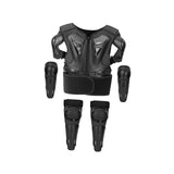 Maxbell Kids Motorcycle Vest Vest Suit Knee Pads Elbow Pads for Snowboarding Riding