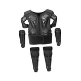 Maxbell Kids Motorcycle Vest Vest Suit Knee Pads Elbow Pads for Snowboarding Riding