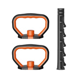 Maxbell Kettlebell Handles for Weight Plates with Connector Rod Nonslip Weight Grips